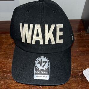 Wake Forest Demon Deacons Spell Out Sewn Letter Golf Baseball Cap Hat WFU NWT